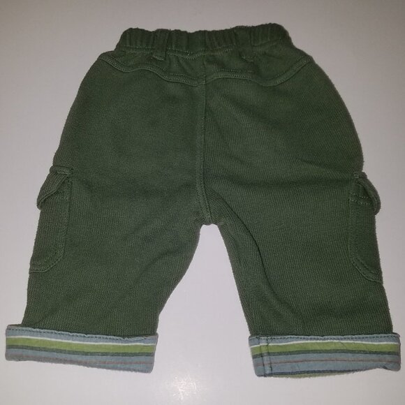 Pumpkin Patch Green Baby Pants Size 3-6 Months Boy Girl - Picture 5 of 7